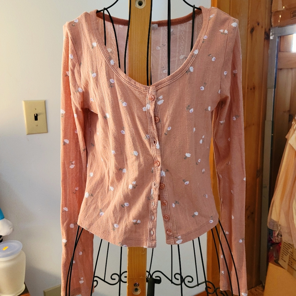 Pink Rose xsmall cardigan